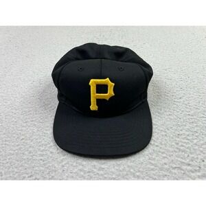 Pittsburgh Pirates Hat Cap Strap Back Youth Black Yellow MLB Baseball